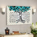 To My Son And Daughter In Law - Family Tree Canvas - Best Gift For Son 