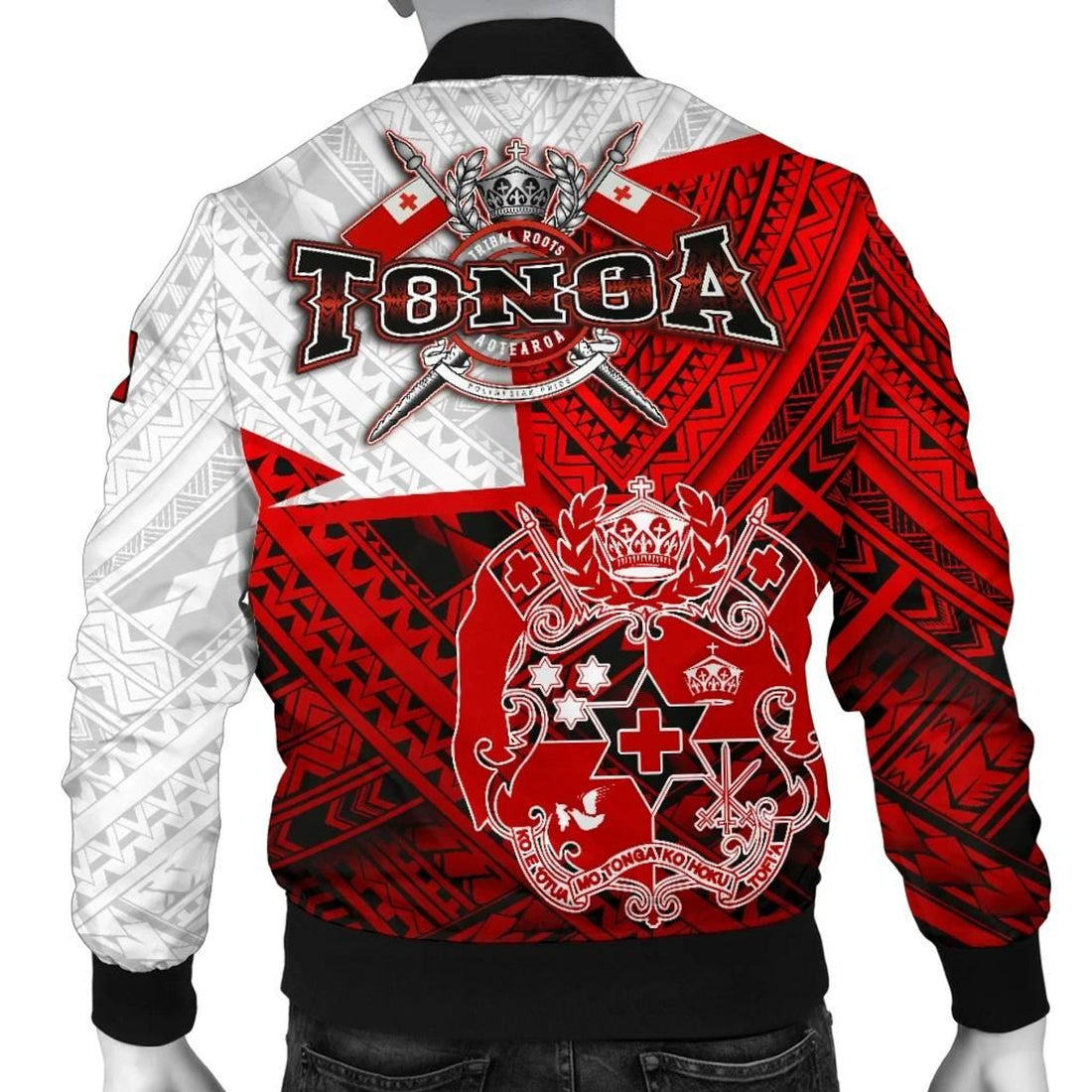 FUNSTUFFPRINT Tonga Men's Bomber Jacket - HOME 3D Bomber Jacket