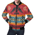 FUNSTUFFPRINT Tribal Navajo Native Indians American Aztec Print Mens 3D Bomber Jacket