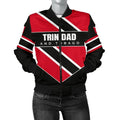 FUNSTUFFPRINT Trinidad and Tobago Women's Bomber Jacket - Pro Energy 3D Bomber Jacket
