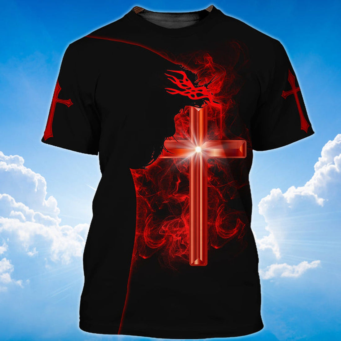 FUNSTUFFPRINT I Would Rather Stand With God 3D T-shirt