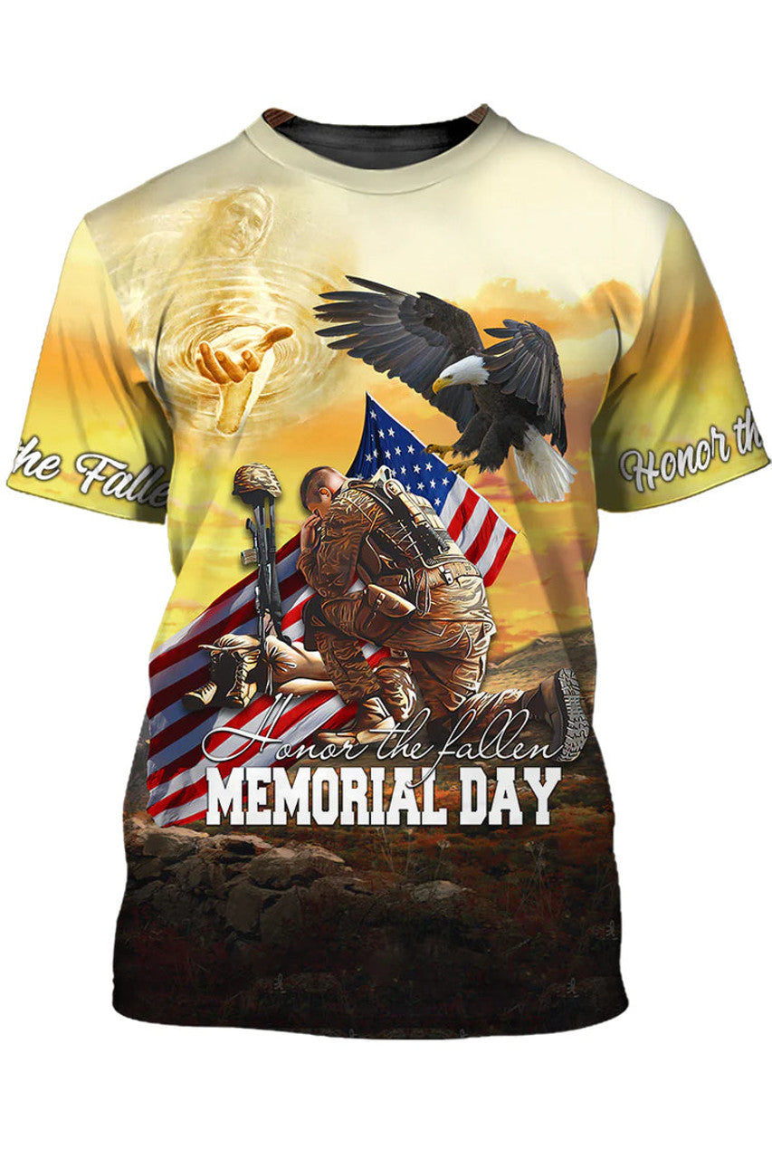 Honor The Fallen Memorial Day T-Shirt 11 September Shirt