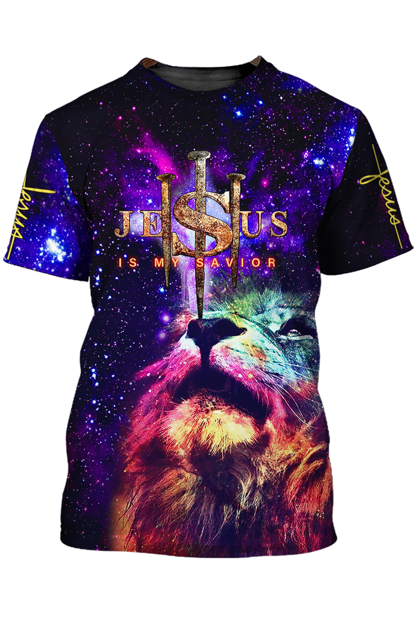 FUNSTUFFPRINT 3D All Over Print Jesus Is My Savior 3D T-shirt