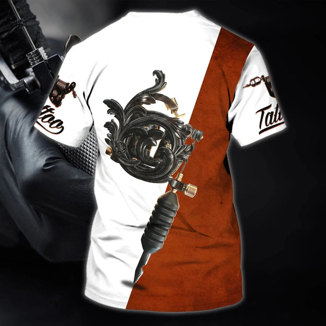 Personalized Tattoo ArtisT-Shirt 3D All Over Printed T-Shirt For Tattoo Artist Gift For Tattoo Lover