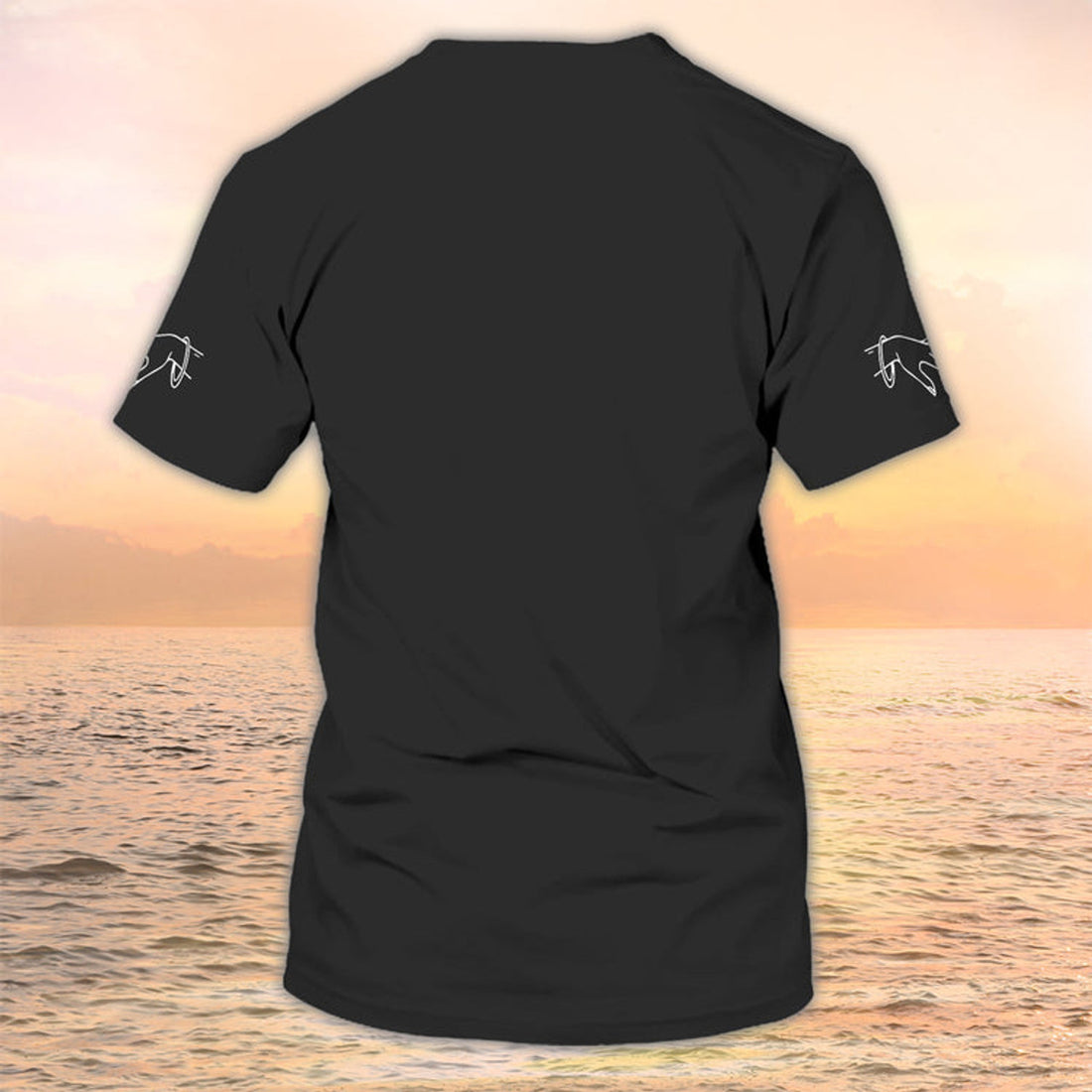 FUNSTUFFPRINT Black Nail Technician Shirts Tad Love Nails And Spa 3D T-Shirt Manicurist Gift 3D T-shirt