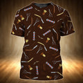 FUNSTUFFPRINT 3D All Over Print Cool Barber Shop T-Shirts, Unisex Barber Shirt, T-Shirt For A Barber, New Barber Gifts 3D T-shirt