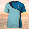 FUNSTUFFPRINT Personalized 3D Shirt For Massage Therapist, Became A Massage TherapisT-Shirt Massage Uniform Shirts Tad 3D T-shirt
