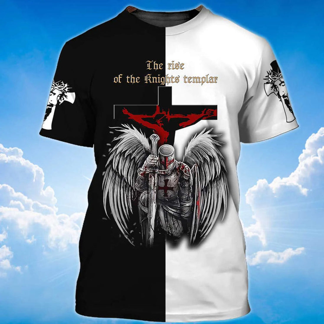 Knight Templar Shirt Religious Unisex T-Shirt Men Women