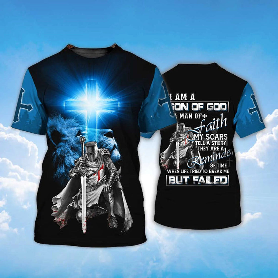 I Am Son Of God T-Shirt Knight Templar T-Shirt