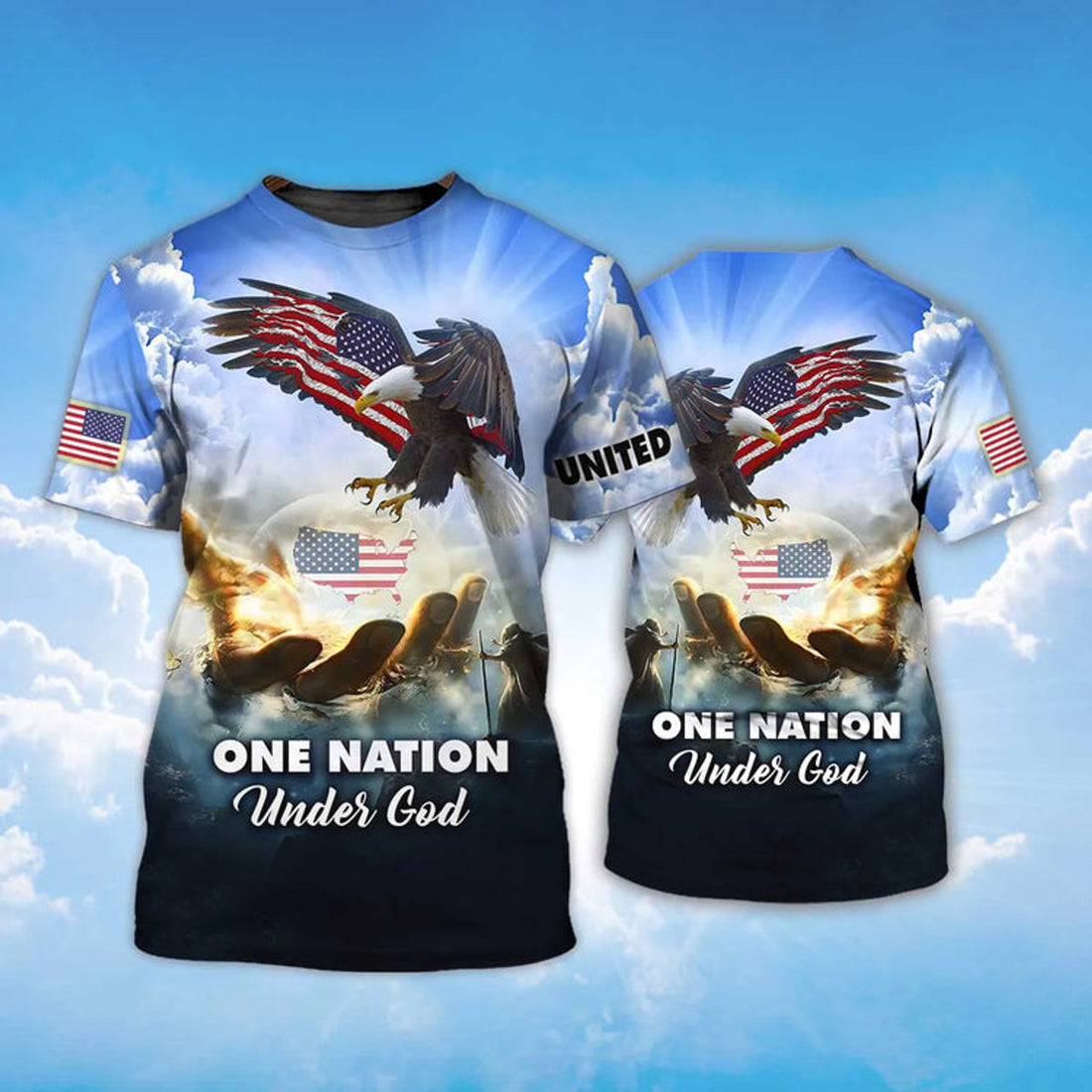One Nation Under God T-Shirt 11 Sep Patriotic Shirts