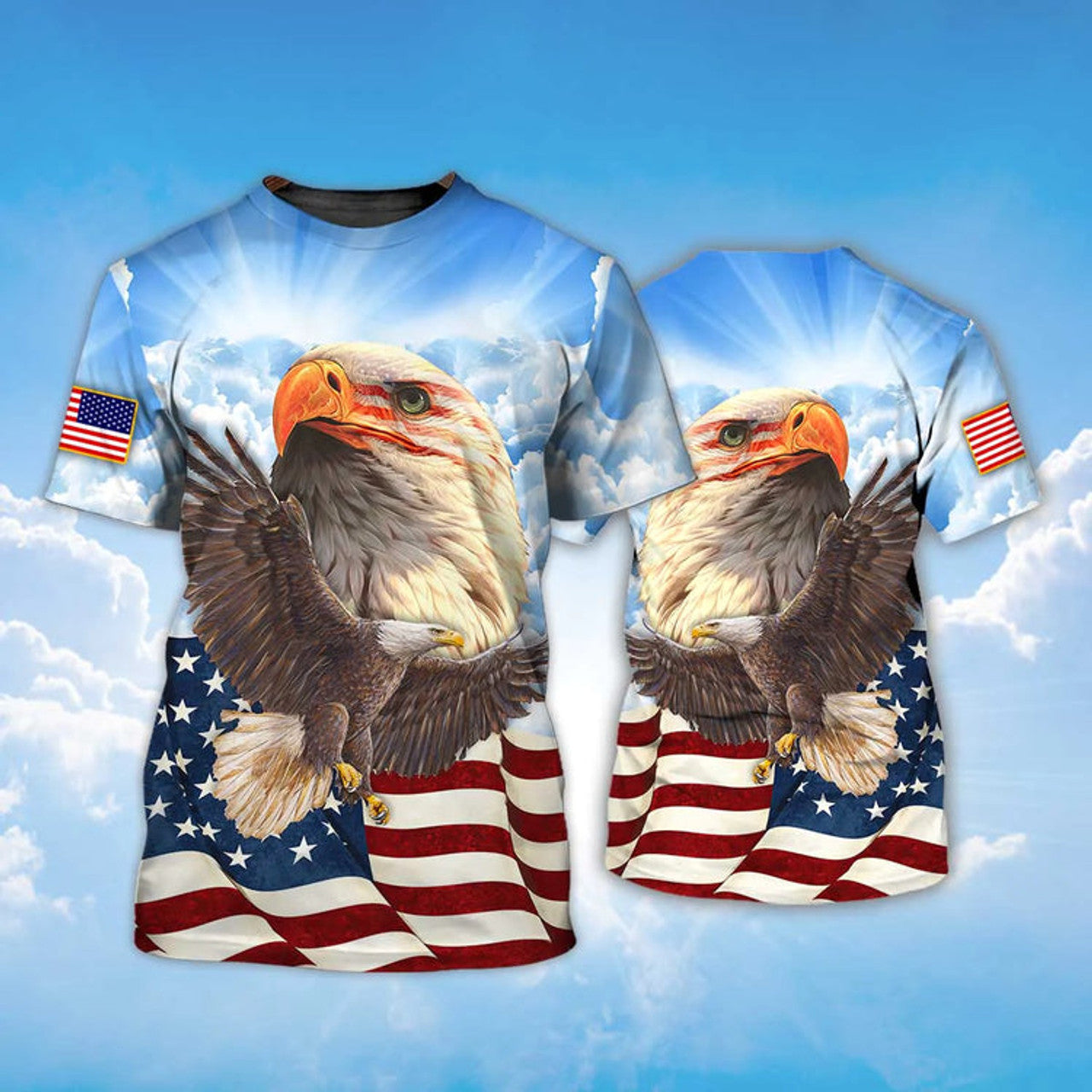 American Eagle T-Shirt, Eagle Lover 3D T-Shirt