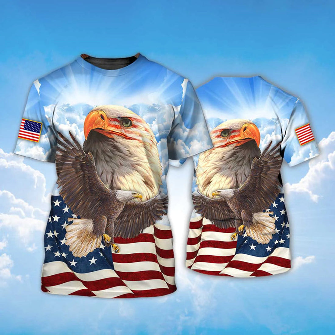 American Eagle T-Shirt, Eagle Lover 3D T-Shirt