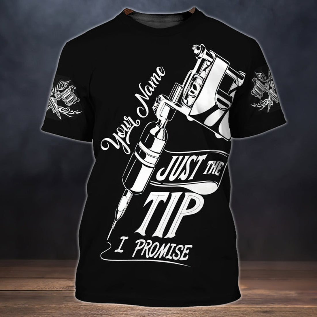 FUNSTUFFPRINT Personalized Cool Tattoo ArtisT-Shirt Men Women Best Gift For Tattoo Artist Tattoo Shop 3D T-shirt