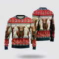 FUNSTUFFPRINT Tx Longhorns Ugly Christmas Sweater, Farm Sweater, Christmas Gift, Best Winter Outfit Christmas Ugly Sweater