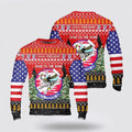 FUNSTUFFPRINT US Air Force 457th Fighter Squadron Christmas Sweater 3D – Christmas Gift For Military Personnel Ugly  Sweater
