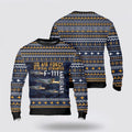 FUNSTUFFPRINT US Air Force General Dynamics F-111 Aardvark Christmas Sweater 3D – Christmas Gift For Military Personnel Ugly  Sweater