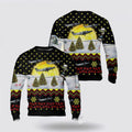 FUNSTUFFPRINT US Air Force Pilatus U-28A Draco 07-0838 Christmas AOP Sweater – Christmas Gift For Military Personnel Ugly  Sweater