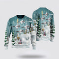FUNSTUFFPRINT US Air Force Thunderbirds Christmas Sweater 3D – Christmas Gift For Military Personnel Ugly  Sweater