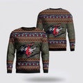 FUNSTUFFPRINT US Army 1st Special Forces Operational Detachment Delta 1st SFOD-D Christmas Sweater 3D, Christmas Gift For Military Personnel Ugly  Sweater