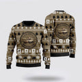 FUNSTUFFPRINT US Army M109 Paladin Tank Christmas Sweater 3D, Christmas Gift For Military Personnel Ugly  Sweater