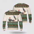 FUNSTUFFPRINT US Army M142 HIMARS Christmas Sweater 3D, Christmas Gift For Military Personnel Ugly  Sweater