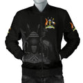 FUNSTUFFPRINT Uganda Men's 3D Bomber Jacket
