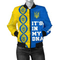 FUNSTUFFPRINT Ukraine DNA Women 3D Bomber Jacket