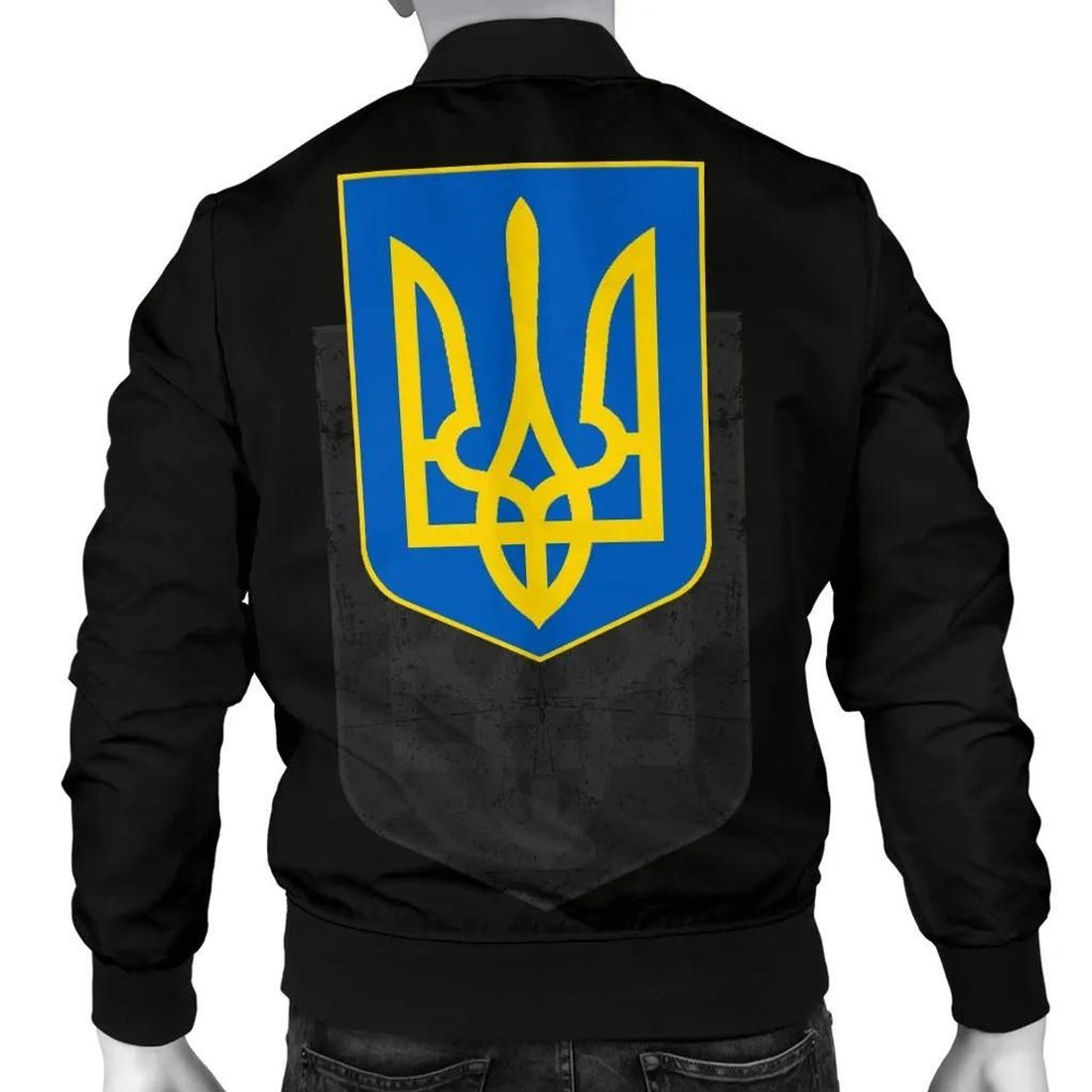 FUNSTUFFPRINT Ukraine Men's 3D Bomber Jacket