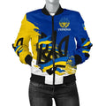 FUNSTUFFPRINT Ukraine Women's Bomber Jacketpecial 3D Bomber Jacket