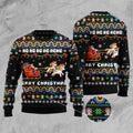 FUNSTUFFPRINT Unicorn Merry Christmas Ugly Christmas Sweater, Christmas Sweater, Ugly Sweater, Funny Xmas Sweaters Ugly Sweater