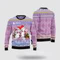 FUNSTUFFPRINT Unicorn Naughty List Ugly Christmas Sweater – Best Gift For Christmas Ugly  Sweater