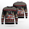 FUNSTUFFPRINT Unique Orange County Fire Rescue 3D Ugly Christmas Sweater – Christmas Gifts For Firefighters Ugly  Sweater