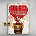 Custom Valentine’s Day, Lover Gift, We’re A Team, Whatever You Lack, I Got You, We Will Balance Each Other Out Customized Personalized NAME Poster and Canvasc