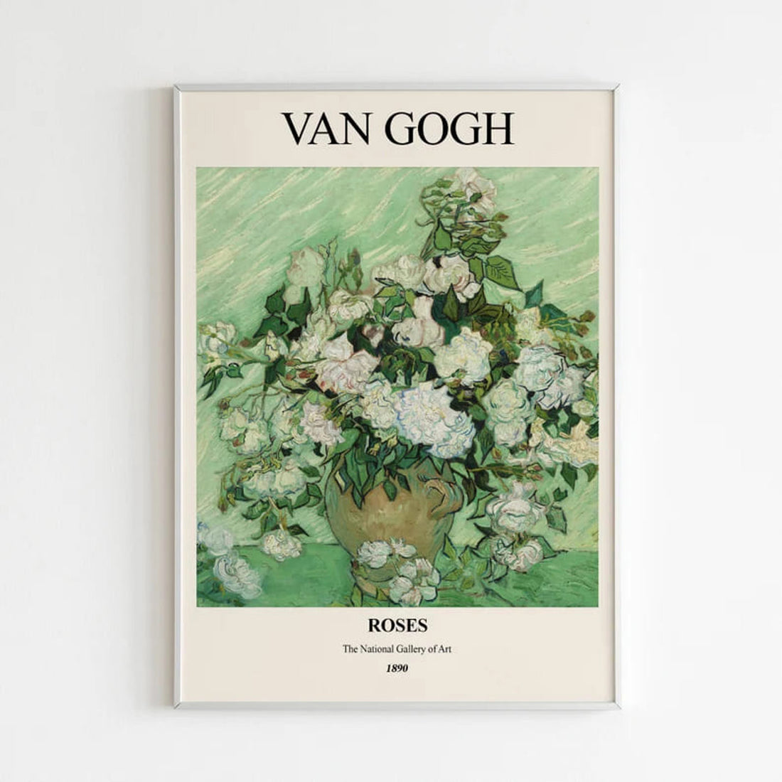 Van Gogh Art, Flower Lover, Roses Poster Poster and Canvas