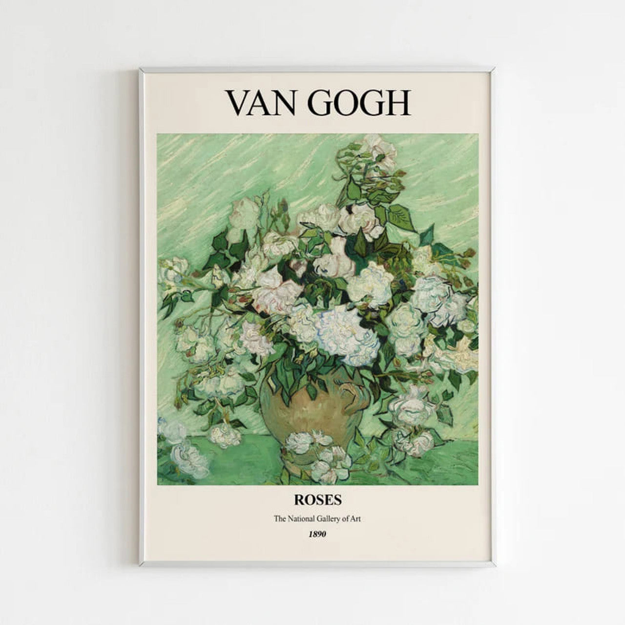 Van Gogh Art, Flower Lover, Roses Poster Poster and Canvas