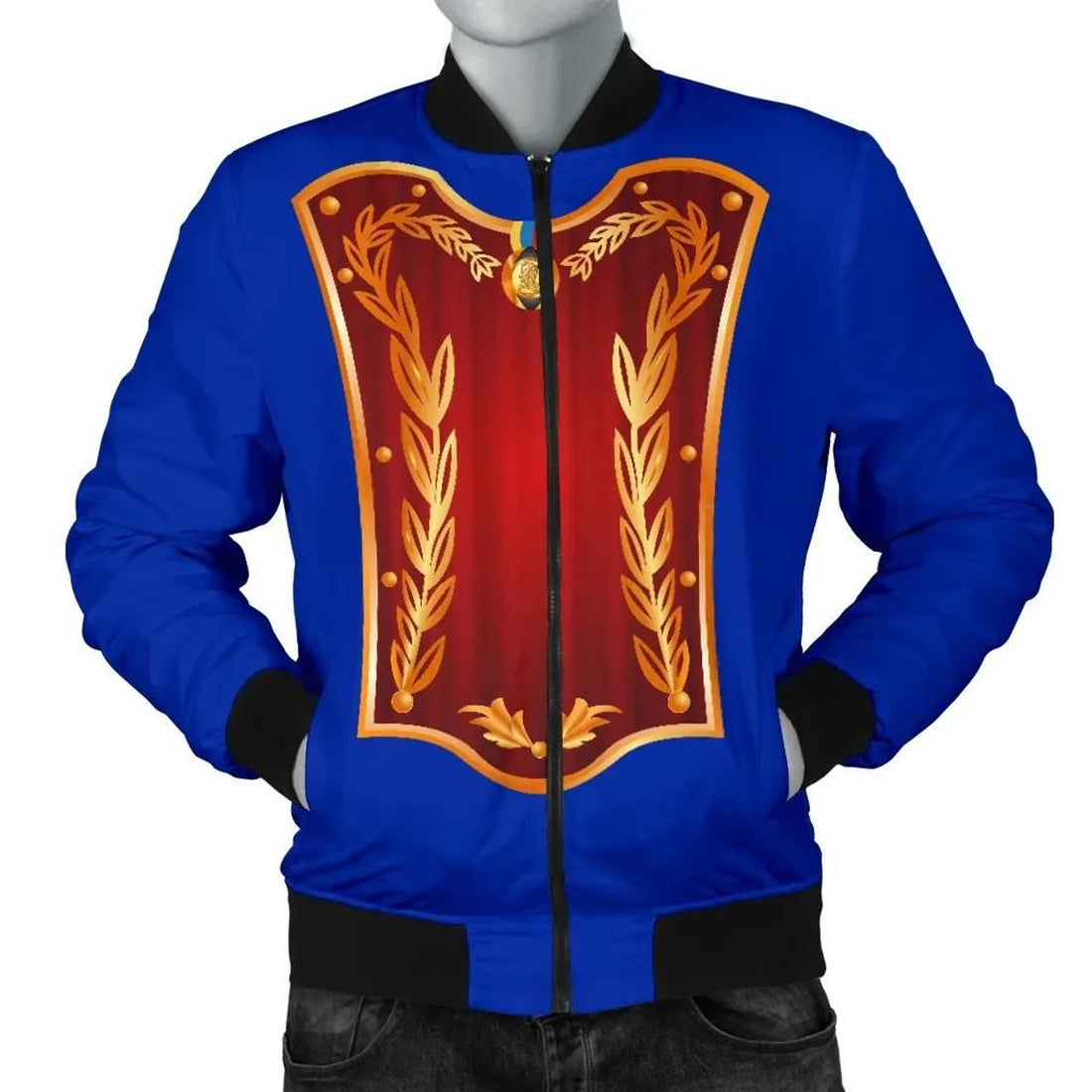 FUNSTUFFPRINT Venezuela Men's Bomber Jacket Yo Soy Libertador 3D Bomber Jacket