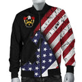 FUNSTUFFPRINT Wales USA Bomber Jacket - Special Grunge Flag - American Family Crest 3D Bomber Jacket