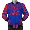 FUNSTUFFPRINT Wallis And Futuna Flag Polynesian Chief Men's Bomber Jacket - 3D Bomber Jacket