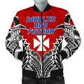 FUNSTUFFPRINT Wallis And Futuna Premium Men's 3D Bomber Jacket