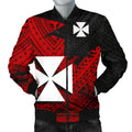 FUNSTUFFPRINT Wallis and Futuna Men's Bomber Jacket - HOME 3D Bomber Jacket