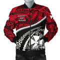 FUNSTUFFPRINT Wallis and Futuna Tapa Men's Bomber Jacket Polynesian Shark Tattoo 3D Bomber Jacket