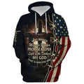 FUNSTUFFPRINT 3D Way Maker, Miracle Worker, Promise Keeper - Hand Of God Jesus 3D Hoodie and Zip Hoodie