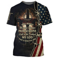 FUNSTUFFPRINT Way Maker Promise Keeper That Is Who You Are Christian 3D T-shirt