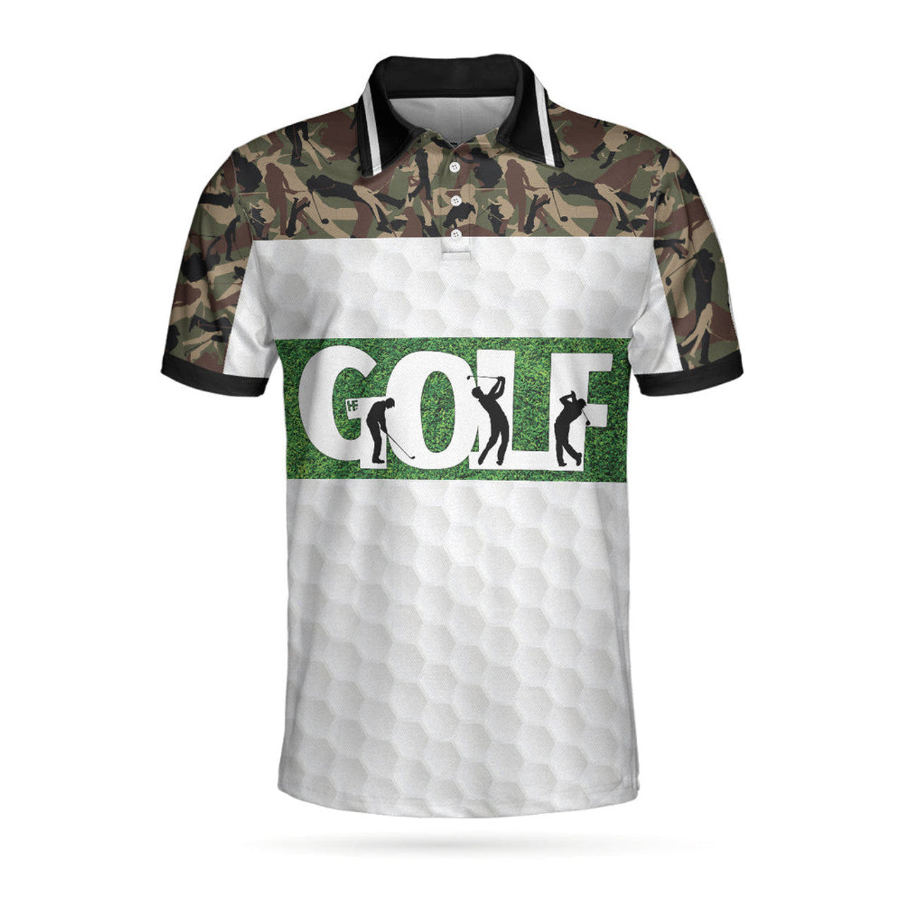 Weapon Of Grass Destruction Golf Polo Shirt, Smart Golf Shirt For Men