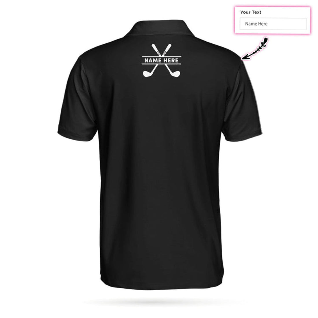 Custom Weapons Of Grass Destruction Short Sleeve Custom Polo Shirt, Personalized Black Polo Shirt, Best Golf Shirt For Men