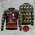 FUNSTUFFPRINT Who Needs Santa When You Have Nana Ugly Christmas Sweater, Christmas Sweater, Ugly Sweater, Funny Xmas Sweaters Ugly Sweater
