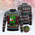 FUNSTUFFPRINT Wine Because Is Just Nono Ugly Christmas Sweater, Christmas Sweater, Ugly Sweater, Funny Xmas Sweaters Ugly Sweater