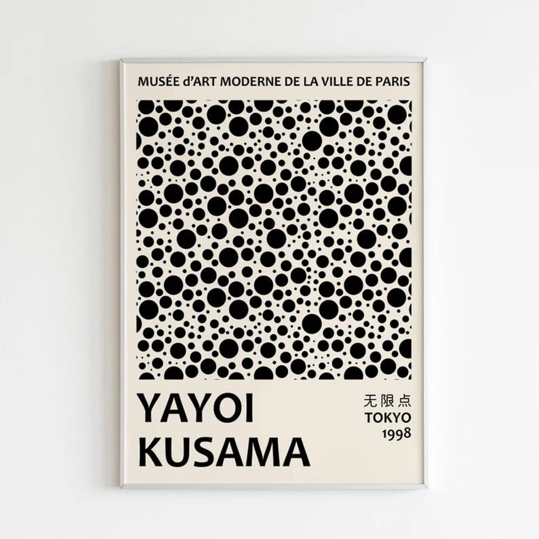 Yayoi Kusama, Tokyo 1998, Poster Decor, Wall Poster Poster and Canvas