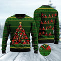 FUNSTUFFPRINT Yoga Christmas Ugly Christmas Sweater, Christmas Sweater, Ugly Sweater, Funny Xmas Sweaters Ugly Sweater