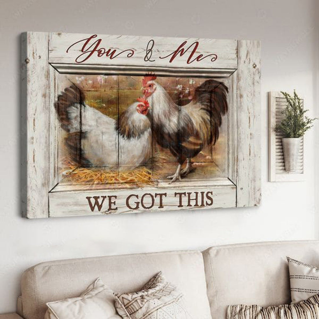 You And Me, We Got This, Gift For Lover, Poster Decor Poster and Canvas